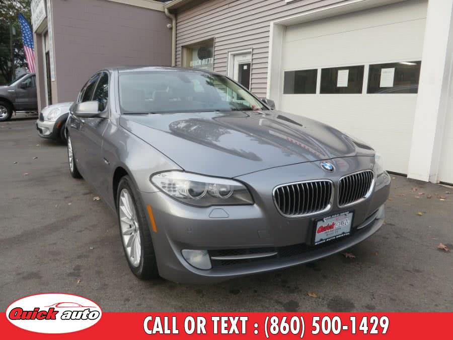 2011 BMW 5 Series 4dr Sdn 535i RWD, available for sale in Bristol, Connecticut | Quick Auto LLC. Bristol, Connecticut