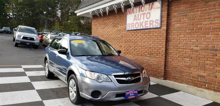 2008 Subaru Outback Wagon Manual, available for sale in Waterbury, Connecticut | National Auto Brokers, Inc.. Waterbury, Connecticut
