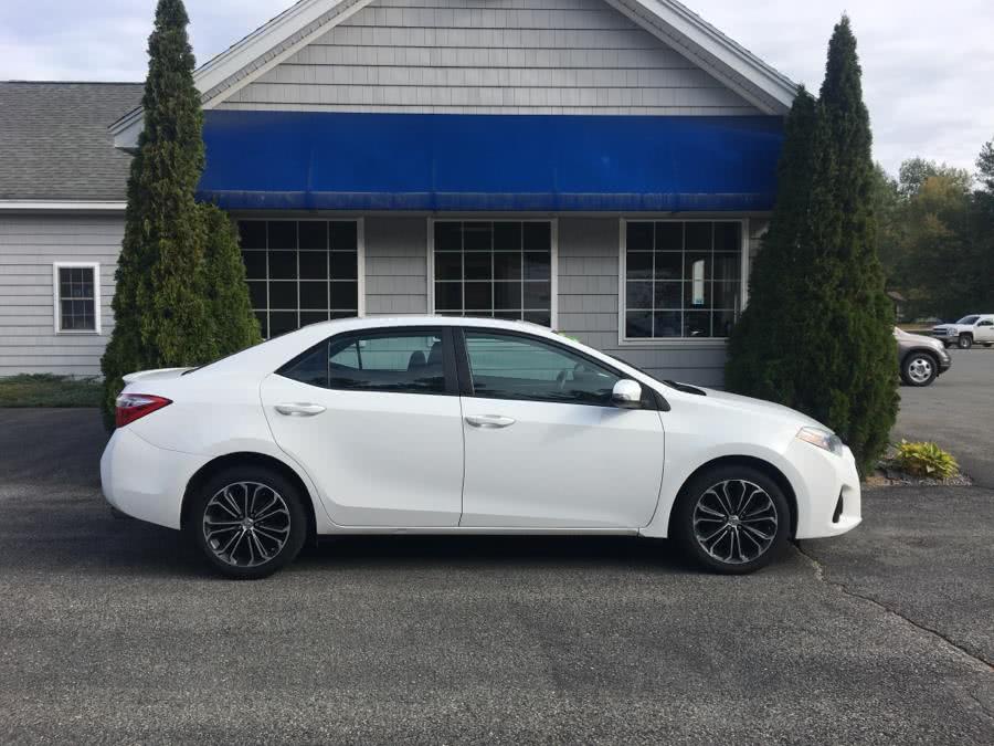 2014 Toyota Corolla 4dr Sdn CVT S (Natl), available for sale in Gorham, Maine | Ossipee Trail Motor Sales. Gorham, Maine