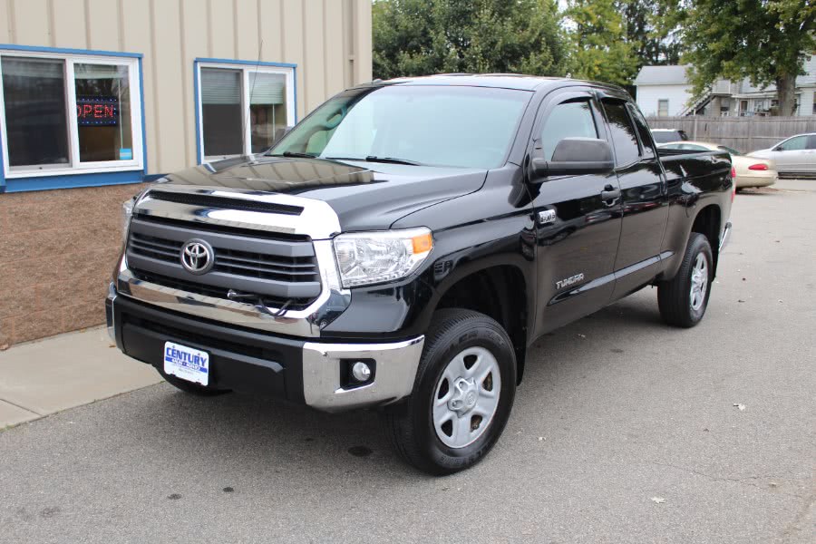 2014 Toyota Tundra 4WD Truck Double Cab 5.7L V8 6-Spd AT SR5 (Natl), available for sale in East Windsor, Connecticut | Century Auto And Truck. East Windsor, Connecticut
