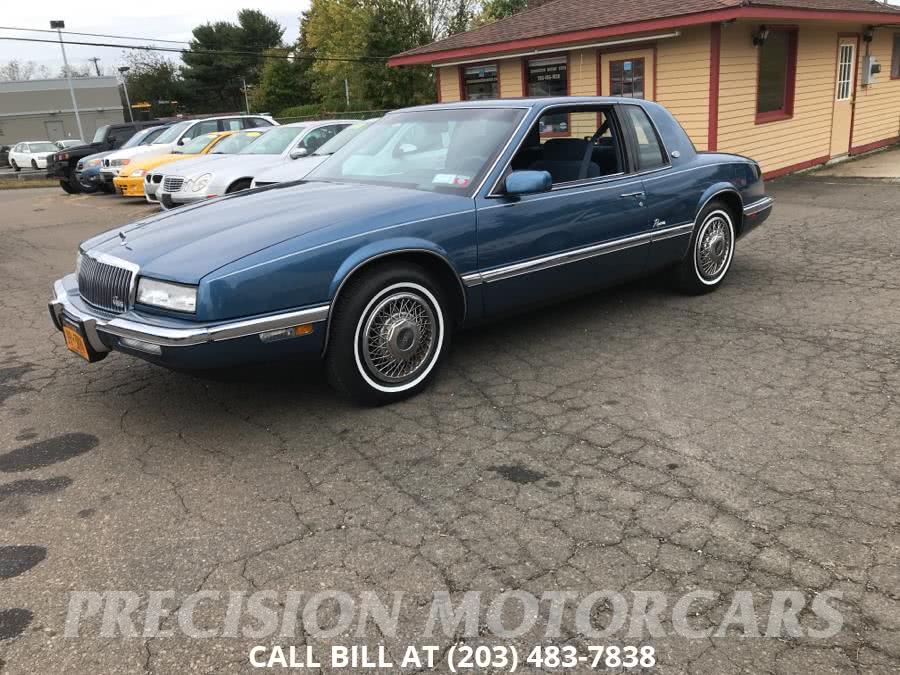 1990 Buick Riviera 2dr Coupe, available for sale in Branford, Connecticut | Precision Motor Cars LLC. Branford, Connecticut
