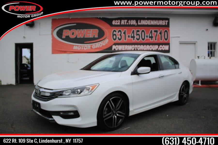 2016 Honda Accord Sedan 4dr I4 CVT Sport w/Honda Sensing, available for sale in Lindenhurst, New York | Power Motor Group. Lindenhurst, New York 2016 Honda Accord Sedan 4dr I4 CVT Sport w/Honda Sensing, available for sale in Lindenhurst, New York | Power Motor Group. Lindenhurst, New York