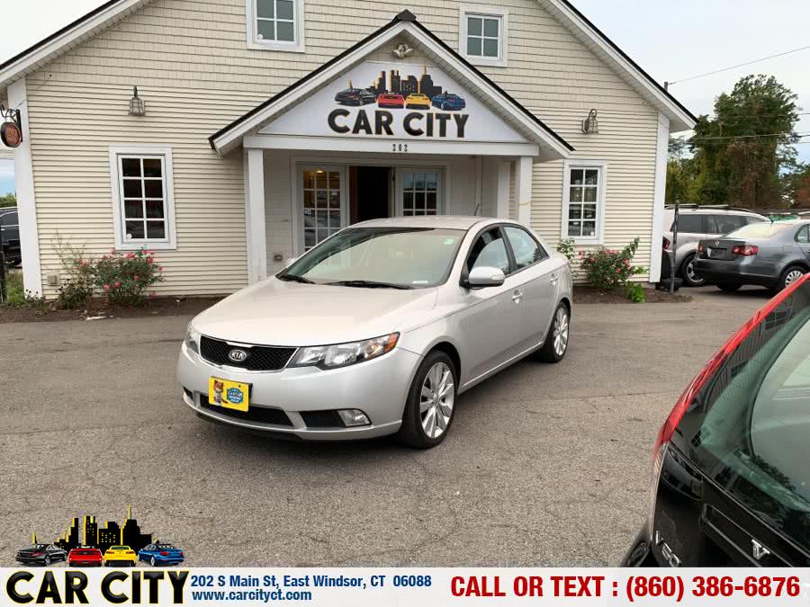 2010 Kia Forte 4dr Sdn SX, available for sale in East Windsor, Connecticut | Car City LLC. East Windsor, Connecticut