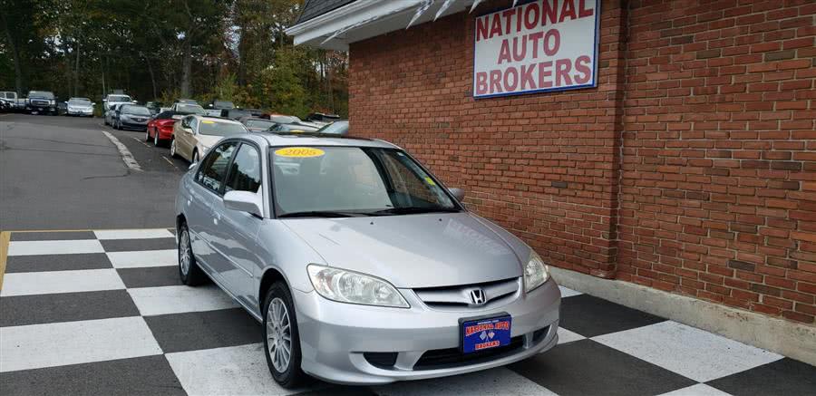 2005 Honda Civic Sdn EX, available for sale in Waterbury, Connecticut | National Auto Brokers, Inc.. Waterbury, Connecticut
