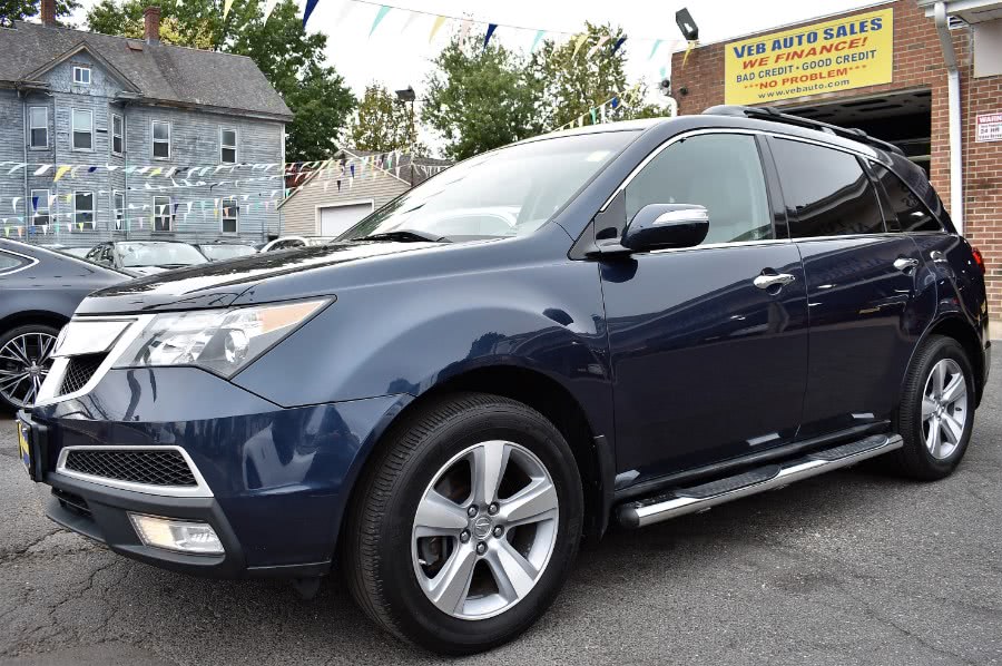 2012 Acura MDX AWD 4dr Tech/Entertainment Pkg, available for sale in Hartford, Connecticut | VEB Auto Sales. Hartford, Connecticut