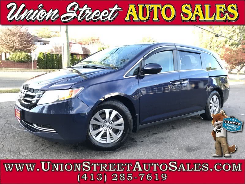 2016 Honda Odyssey 5dr EX-L w/RES, available for sale in West Springfield, Massachusetts | Union Street Auto Sales. West Springfield, Massachusetts