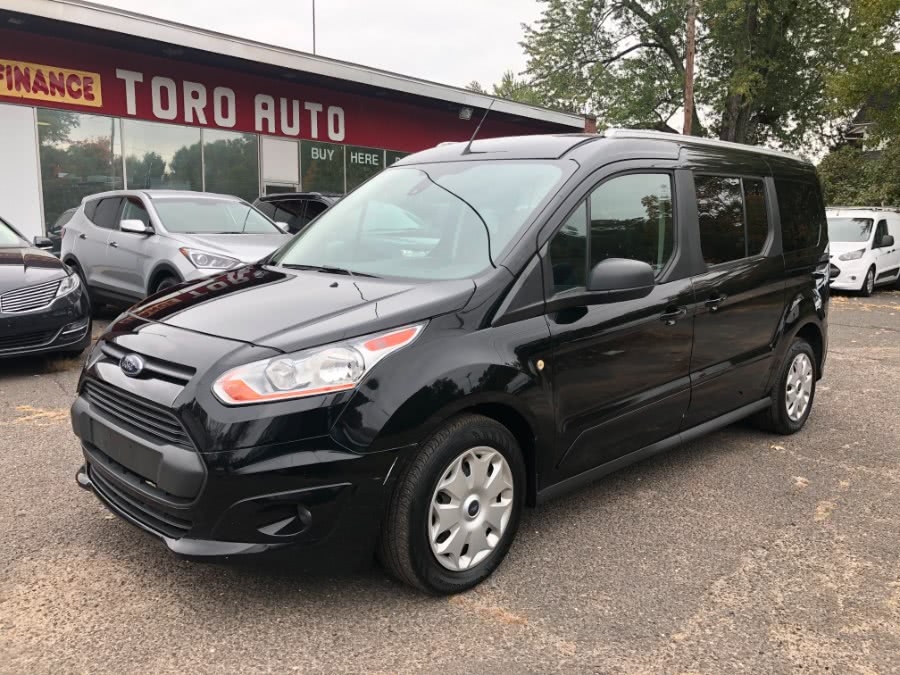 2017 Ford Transit Connect Wagon XLT LWB Passenger w/Rear Liftgate, available for sale in East Windsor, Connecticut | Toro Auto. East Windsor, Connecticut