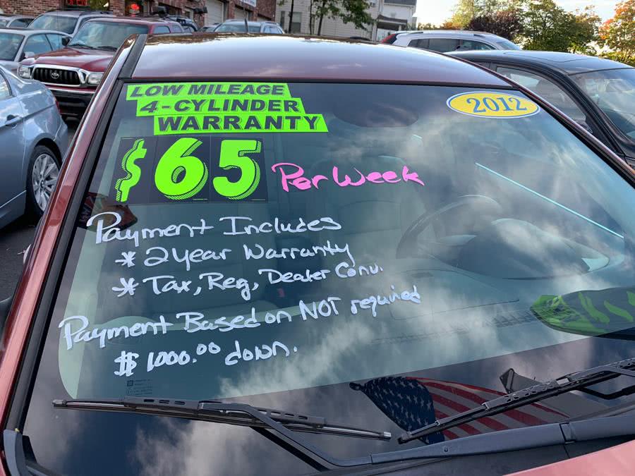 2012 Chevrolet Cruze 4dr Sdn LT w/2LT, available for sale in New Britain, Connecticut | Central Auto Sales & Service. New Britain, Connecticut