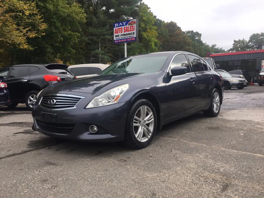 2010 Infiniti G37 Sedan 4dr x AWD, available for sale in Springfield, Massachusetts | Bay Auto Sales Corp. Springfield, Massachusetts