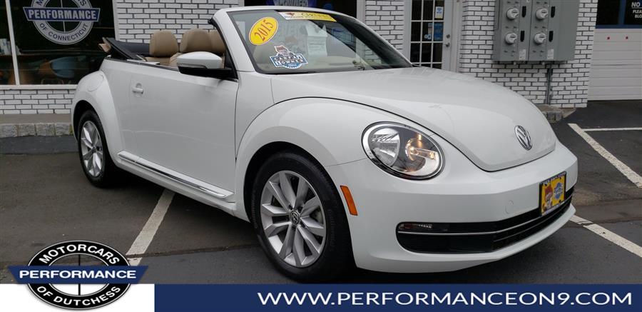 2015 Volkswagen Beetle Convertible 2dr DSG 2.0L TDI w/Sound/Nav *Ltd Avail*, available for sale in Wappingers Falls, New York | Performance Motor Cars. Wappingers Falls, New York 2015 Volkswagen Beetle Convertible 2dr DSG 2.0L TDI w/Sound/Nav *Ltd Avail*, available for sale in Wappingers Falls, New York | Performance Motor Cars. Wappingers Falls, New York
