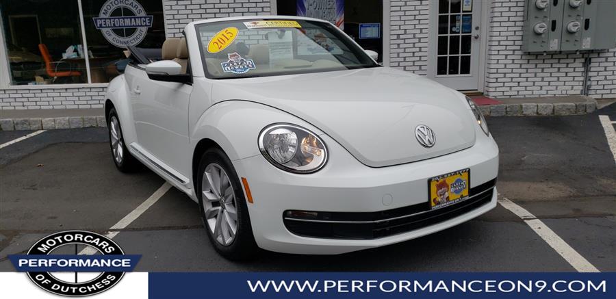 2015 Volkswagen Beetle Convertible 2dr DSG 2.0L TDI w/Sound/Nav *Ltd Avail*, available for sale in Wappingers Falls, New York | Performance Motor Cars. Wappingers Falls, New York 2015 Volkswagen Beetle Convertible 2dr DSG 2.0L TDI w/Sound/Nav *Ltd Avail*, available for sale in Wappingers Falls, New York | Performance Motor Cars. Wappingers Falls, New York
