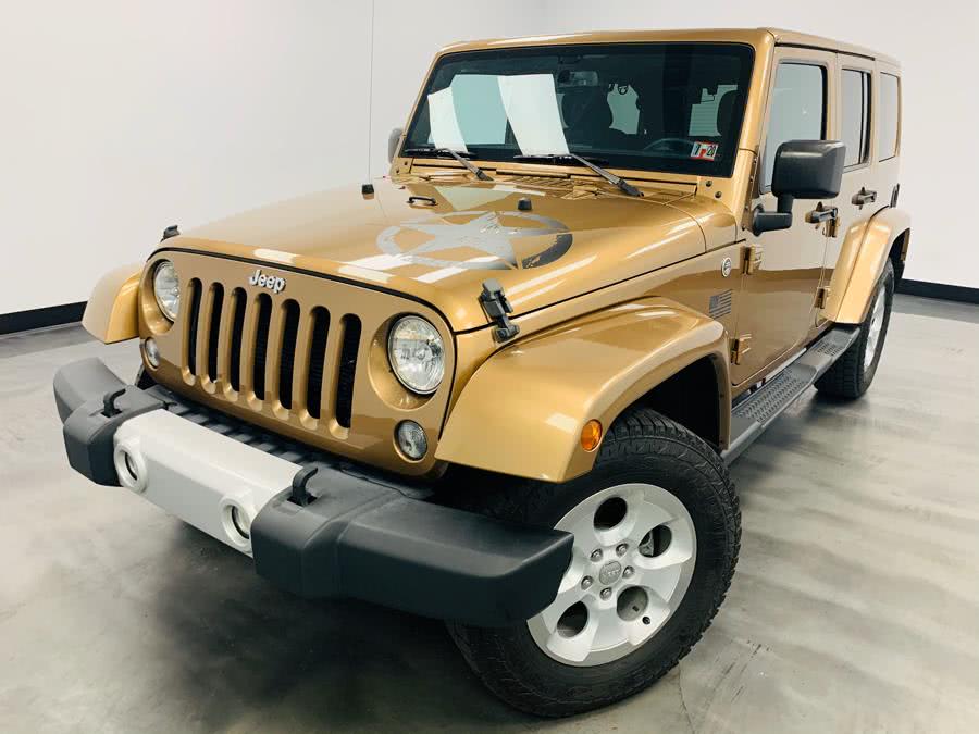 2015 Jeep Wrangler Unlimited 4WD 4dr Altitude, available for sale in Linden, New Jersey | East Coast Auto Group. Linden, New Jersey