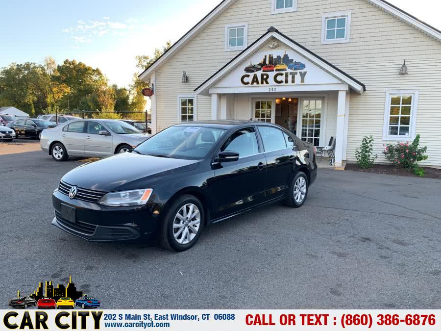 2013 Volkswagen Jetta Sedan 4dr Manual SE w/Convenience PZEV, available for sale in East Windsor, Connecticut | Car City LLC. East Windsor, Connecticut