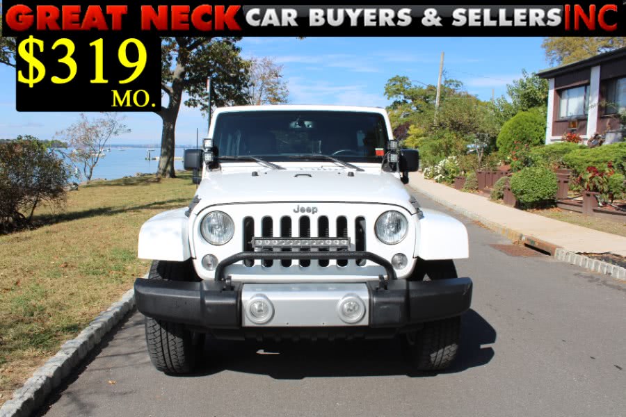 2015 Jeep Wrangler Unlimited 4WD 4dr Wrangler X Sahara, available for sale in Great Neck, New York | Great Neck Car Buyers & Sellers. Great Neck, New York