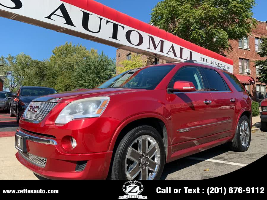 2012 GMC Acadia AWD 4dr Denali, available for sale in Jersey City, New Jersey | Zettes Auto Mall. Jersey City, New Jersey 2012 GMC Acadia AWD 4dr Denali, available for sale in Jersey City, New Jersey | Zettes Auto Mall. Jersey City, New Jersey