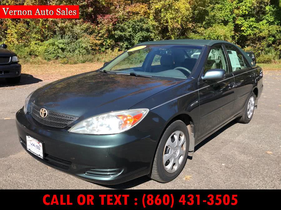 2002 Toyota Camry 4dr Sdn LE Auto Classic, available for sale in Manchester, Connecticut | Vernon Auto Sale & Service. Manchester, Connecticut