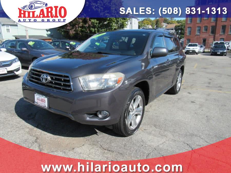 2008 Toyota Highlander 4WD 4dr Sport, available for sale in Worcester, Massachusetts | Hilario's Auto Sales Inc.. Worcester, Massachusetts