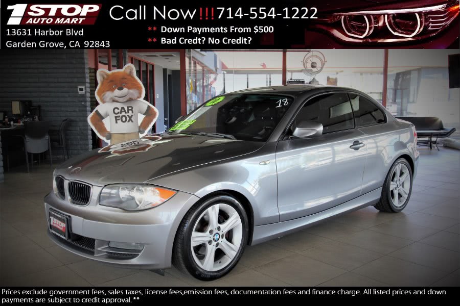 2010 BMW 1 Series 2dr Cpe 128i SULEV, available for sale in Garden Grove, California | 1 Stop Auto Mart Inc.. Garden Grove, California