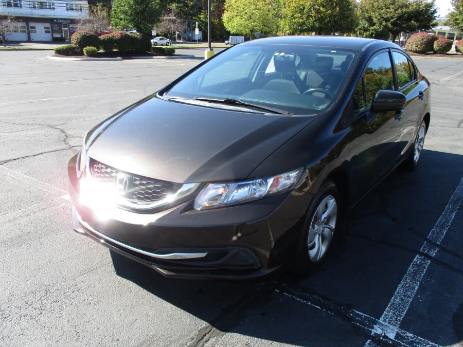 2014 Honda Civic Sedan 4dr CVT LX, available for sale in New Britain, Connecticut | Universal Motors LLC. New Britain, Connecticut
