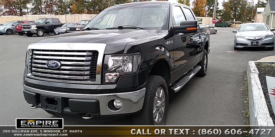 2011 Ford F-150 4WD SuperCrew 145" XLT, available for sale in S.Windsor, Connecticut | Empire Auto Wholesalers. S.Windsor, Connecticut
