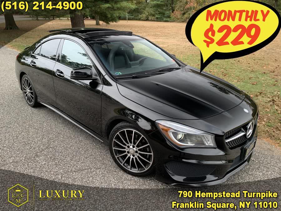 2016 Mercedes-Benz CLA-Class 4dr Sdn CLA250 4MATIC, available for sale in Franklin Square, New York | Luxury Motor Club. Franklin Square, New York