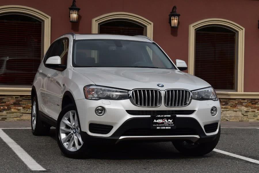2017 BMW X3 xDrive28i Sports Activity Vehicle, available for sale in Little Ferry , New Jersey | Milan Motors. Little Ferry , New Jersey