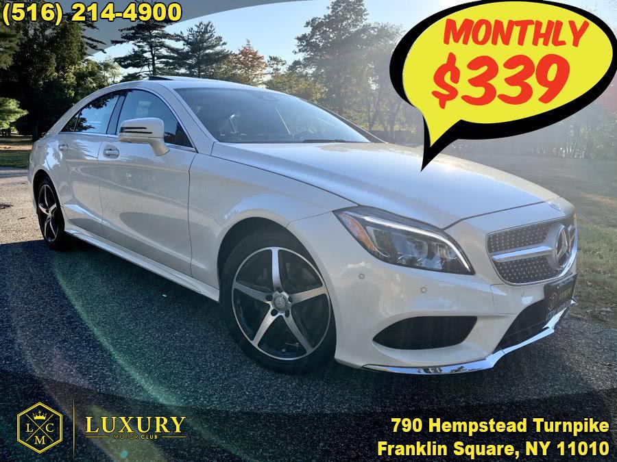2015 Mercedes-Benz CLS-Class 4dr Sdn CLS 400 4MATIC, available for sale in Franklin Square, New York | Luxury Motor Club. Franklin Square, New York