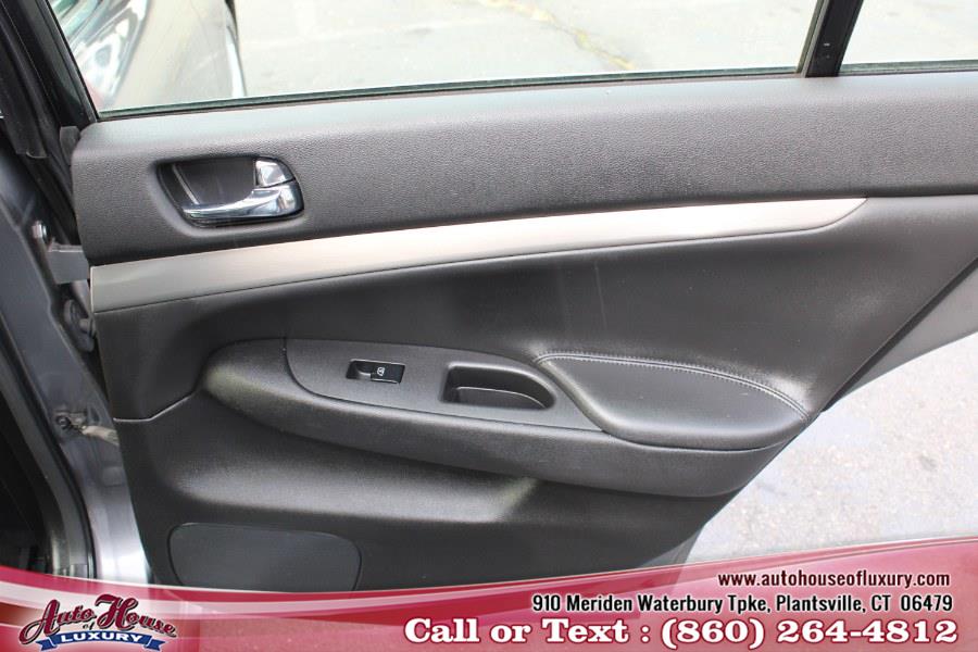 2011 Infiniti G25 Sedan 4dr x AWD, available for sale in Plantsville, Connecticut | Auto House of Luxury. Plantsville, Connecticut 2011 Infiniti G25 Sedan 4dr x AWD, available for sale in Plantsville, Connecticut | Auto House of Luxury. Plantsville, Connecticut