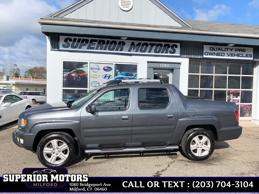 2011 Honda Ridgeline RTL 4WD Crew Cab RTL w/Navi, available for sale in Milford, Connecticut | Superior Motors LLC. Milford, Connecticut
