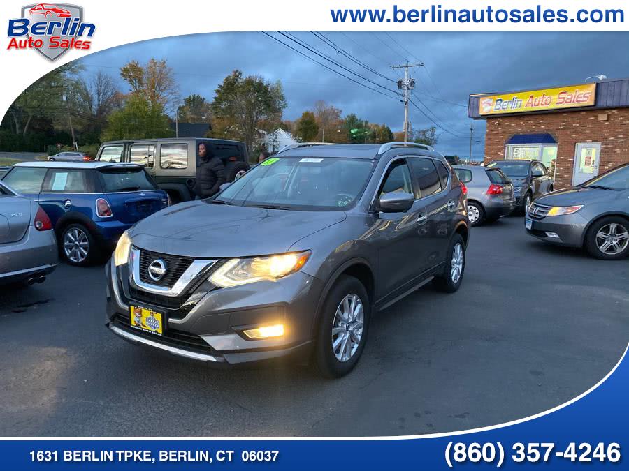 2017 Nissan Rogue 2017.5 AWD SV, available for sale in Berlin, Connecticut | Berlin Auto Sales LLC. Berlin, Connecticut