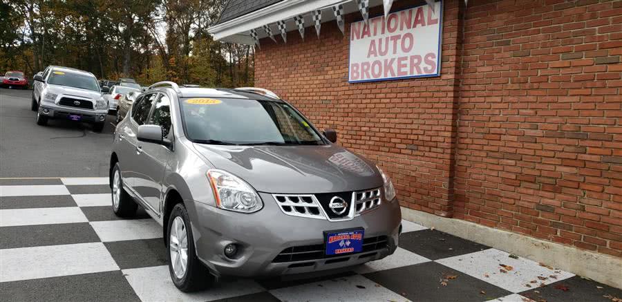 2013 Nissan Rogue AWD 4dr SV, available for sale in Waterbury, Connecticut | National Auto Brokers, Inc.. Waterbury, Connecticut