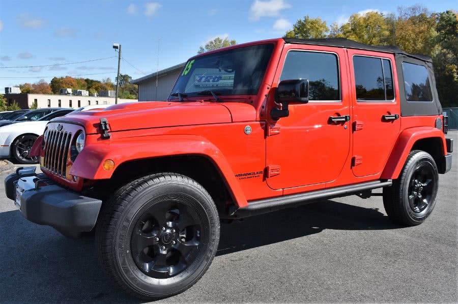 2015 Jeep Wrangler Unlimited 4WD 4dr Altitude, available for sale in Berlin, Connecticut | Tru Auto Mall. Berlin, Connecticut