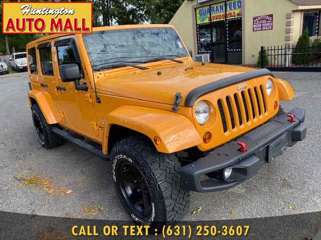 2012 Jeep Wrangler Unlimited 4WD 4dr Sahara, available for sale in Huntington Station, New York | Huntington Auto Mall. Huntington Station, New York