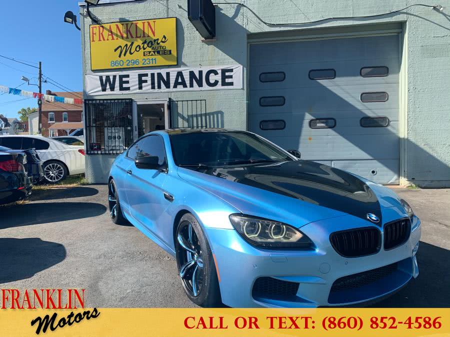 2013 BMW M6 2dr Cpe, available for sale in Hartford, Connecticut | Franklin Motors Auto Sales LLC. Hartford, Connecticut