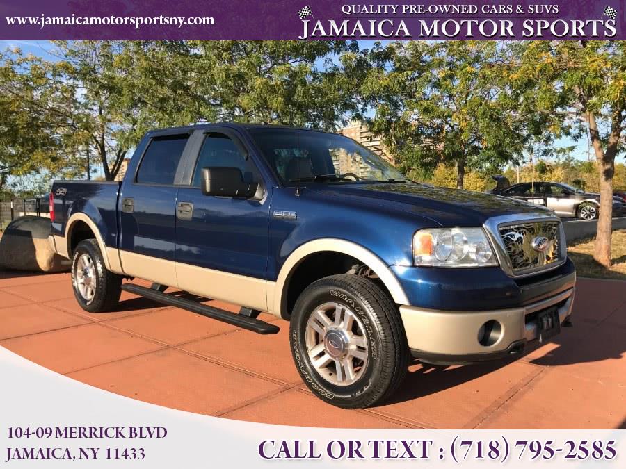 2007 Ford F-150 4WD SuperCrew 139" Lariat, available for sale in Jamaica, New York | Jamaica Motor Sports . Jamaica, New York