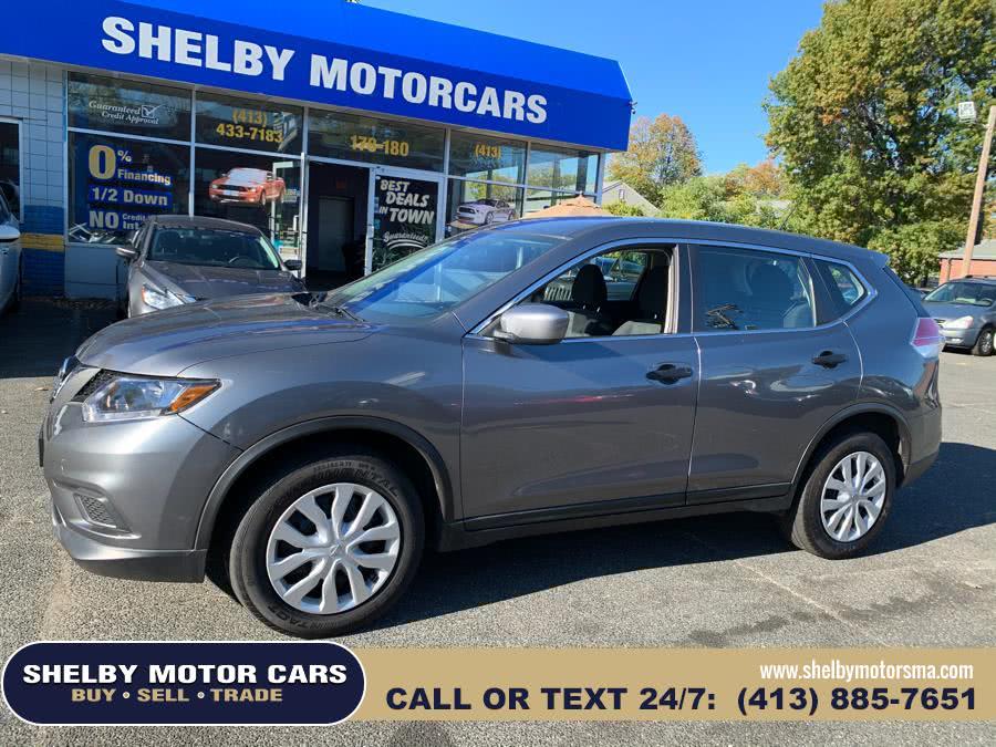 2016 Nissan Rogue AWD 4dr S, available for sale in Springfield, Massachusetts | Shelby Motor Cars. Springfield, Massachusetts