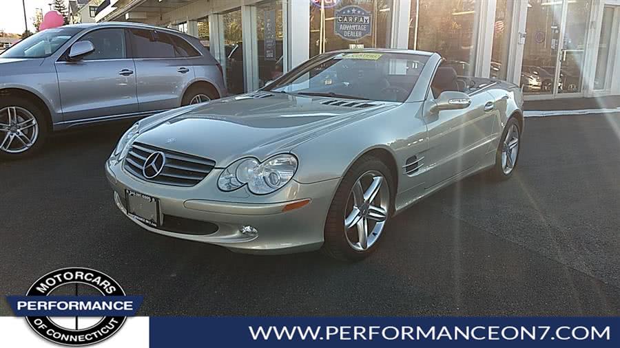 2003 Mercedes-Benz SL-Class 2dr Roadster 5.0L, available for sale in Wilton, Connecticut | Performance Motor Cars Of Connecticut LLC. Wilton, Connecticut
