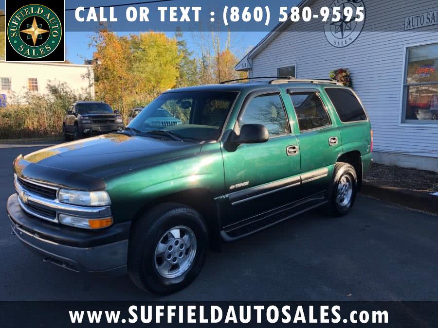 2003 Chevrolet Tahoe 4dr 1500 4WD LT, available for sale in Suffield, Connecticut | Suffield Auto LLC. Suffield, Connecticut