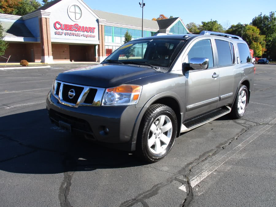 2012 Nissan Armada 4WD 4dr SL, available for sale in New Britain, Connecticut | Universal Motors LLC. New Britain, Connecticut