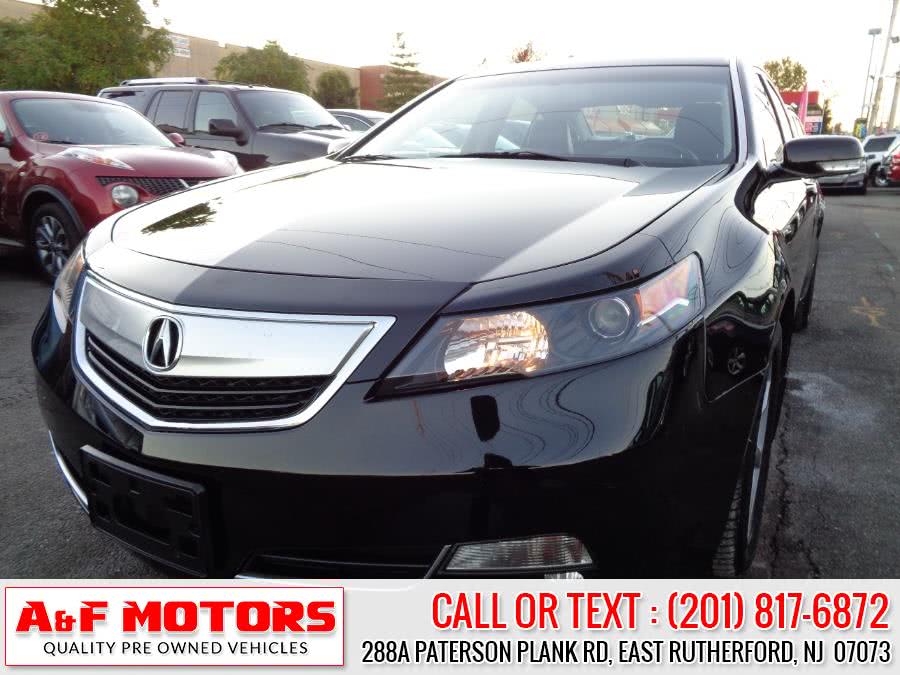 2012 Acura TL 4dr Sdn Auto 2WD Tech, available for sale in East Rutherford, New Jersey | A&F Motors LLC. East Rutherford, New Jersey
