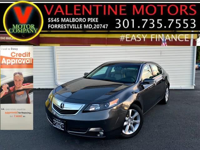 2012 Acura Tl Auto, available for sale in Forestville, Maryland | Valentine Motor Company. Forestville, Maryland