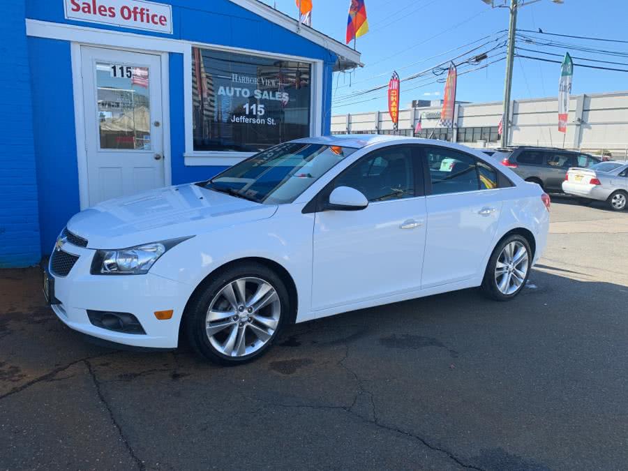 2012 Chevrolet Cruze 4dr Sdn LTZ, available for sale in Stamford, Connecticut | Harbor View Auto Sales LLC. Stamford, Connecticut 2012 Chevrolet Cruze 4dr Sdn LTZ, available for sale in Stamford, Connecticut | Harbor View Auto Sales LLC. Stamford, Connecticut