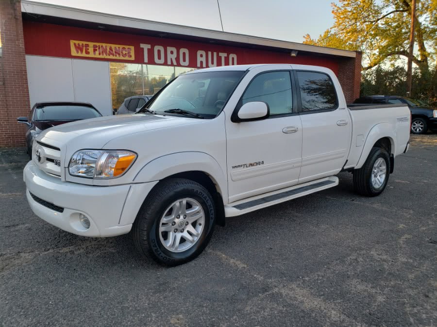 2005 Toyota Tundra 4WD Crew Cab Limited Leather, available for sale in East Windsor, Connecticut | Toro Auto. East Windsor, Connecticut