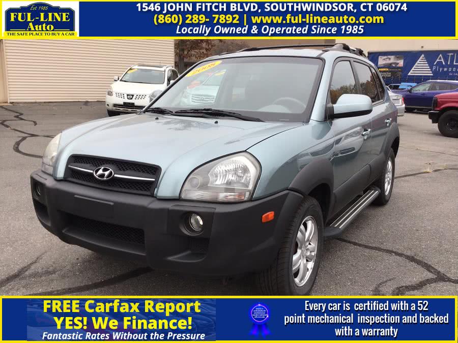 2008 Hyundai Tucson 4WD 4dr V6 Auto SE, available for sale in South Windsor , Connecticut | Ful-line Auto LLC. South Windsor , Connecticut