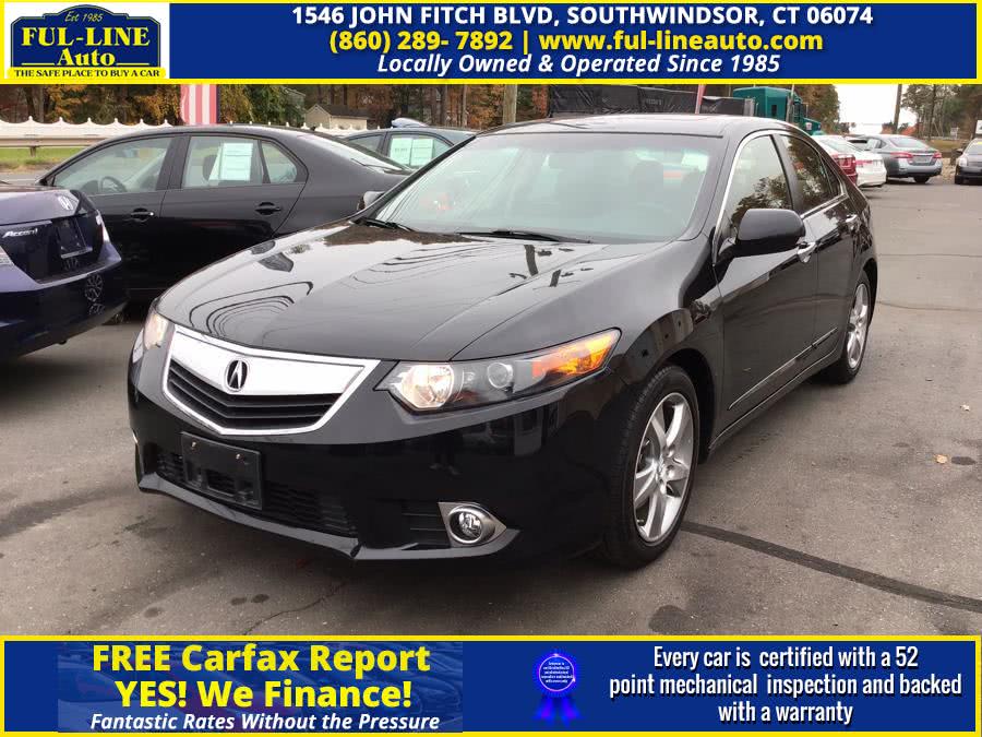 2013 Acura TSX 4dr Sdn I4 Auto, available for sale in South Windsor , Connecticut | Ful-line Auto LLC. South Windsor , Connecticut
