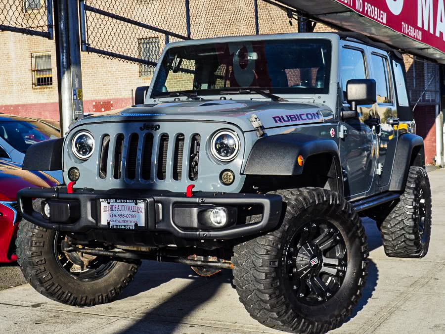 2014 Jeep Wrangler Unlimited 4WD 4dr Rubicon, available for sale in Jamaica, New York | Hillside Auto Mall Inc.. Jamaica, New York