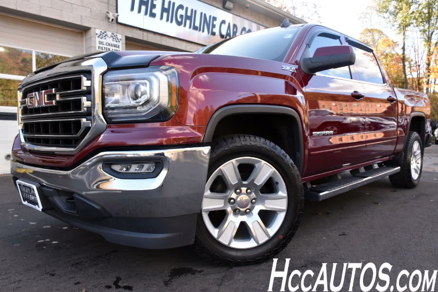 2016 GMC Sierra 1500 4WD Crew Cab SLT Z71, available for sale in Waterbury, Connecticut | Highline Car Connection. Waterbury, Connecticut