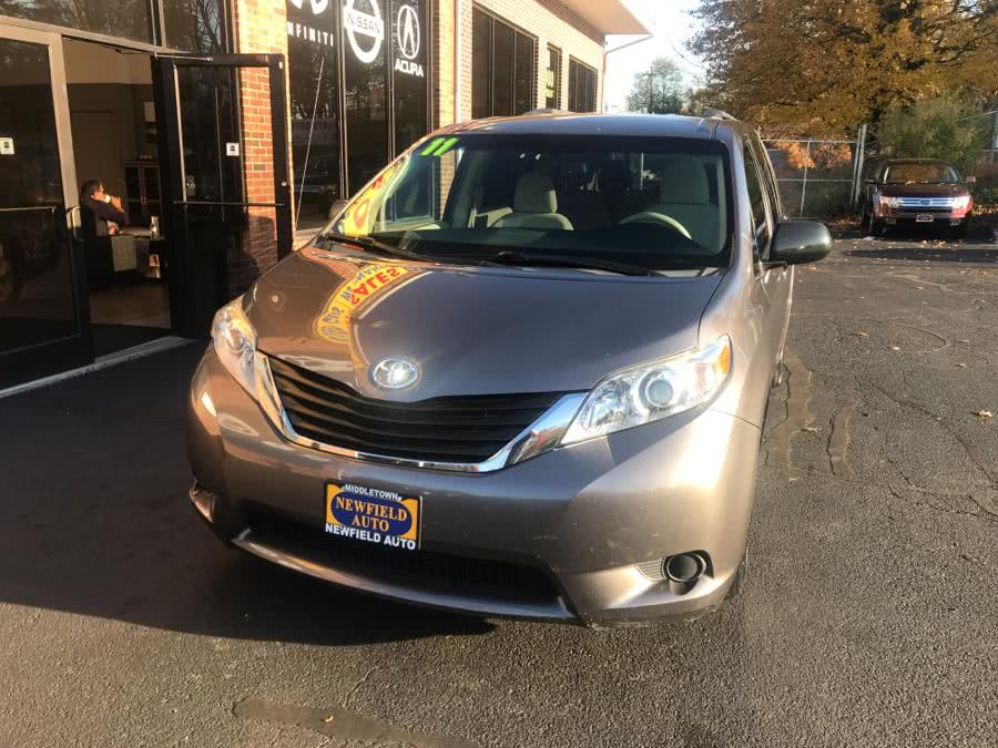 2011 Toyota Sienna 5dr 8-Pass Van V6 LE FWD, available for sale in Middletown, Connecticut | Newfield Auto Sales. Middletown, Connecticut