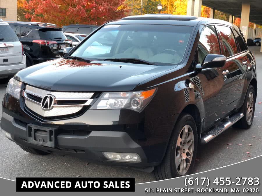2008 Acura MDX 4WD 4dr Tech/Entertainment Pkg, available for sale in Rockland, Massachusetts | Advanced Auto Sales. Rockland, Massachusetts