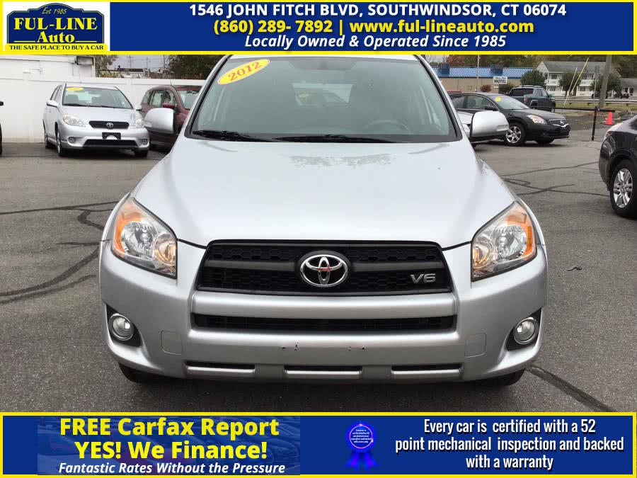 2012 Toyota RAV4 4WD 4dr V6 Sport (Natl), available for sale in South Windsor , Connecticut | Ful-line Auto LLC. South Windsor , Connecticut